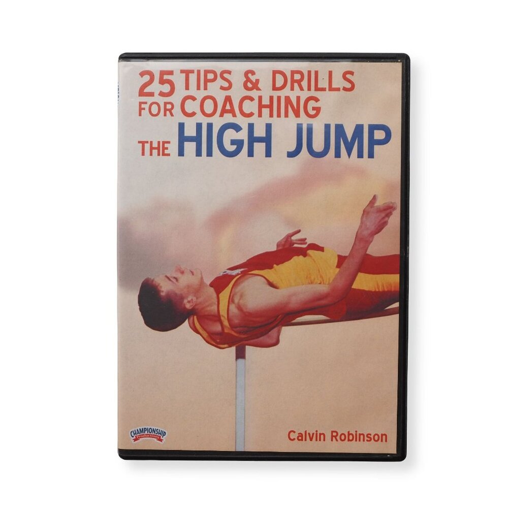Championship 25 Tips & Drills for Coaching the High Jump" by Calvin Robinson DVD